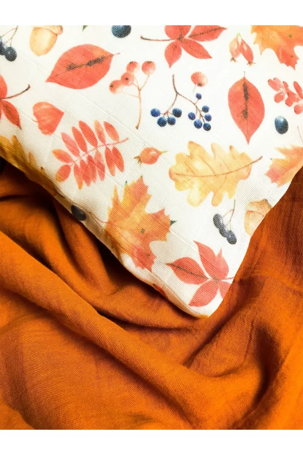 Autumn Müslin Yastık Kılıfı - Görsel 2