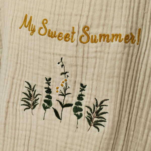 MY SWEET SUMMER 4 KAT MÜSLİN PANÇO - Görsel 4